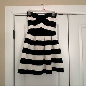 Sans Souci Black and White A-Line dress